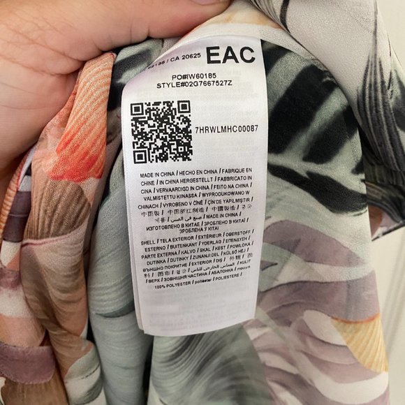 Guess By Marciano Desert Palm Wrap Dress New with Tags Size S - Picture 8 of 11